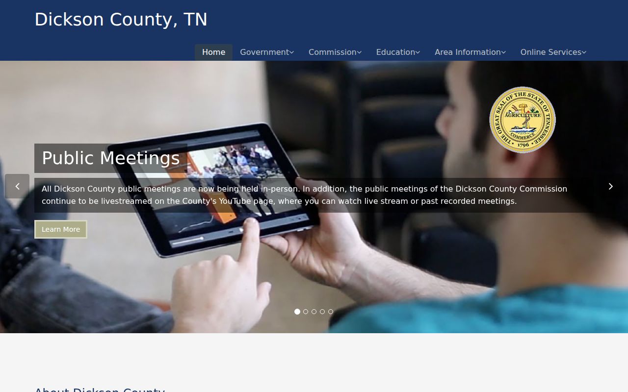 Dickson County criminal records government gateway